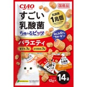 CIAO すごい乳酸菌 ちゅーるビッツ バラエティ 12g×14袋