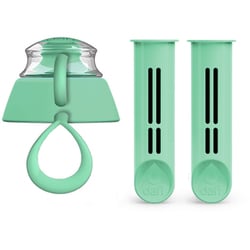 dafi-filter-m-k [DAFI 浄水ボトル SOFT用 カートリッジ2個＋キャップ1個セット ミント]