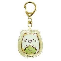 CPU1-SG-NE すみっコぐらし ぷっくりったいキーホルダー ねこ [キャラクターグッズ]