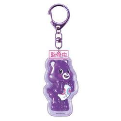CPU1-KB-SB Care Bears（ケアベア） ぷっくりったいキーホルダー シェアベア [キャラクターグッズ]