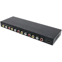 ヨドバシ.com - ミヨシ miyoshi AV端子（RCA端子）-HDMI変換器 4入力1出力 リモコン付 RCA-HD01/BK  通販【全品無料配達】