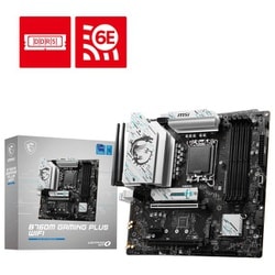 第14・13・12世代 intel Coreプロセッサ対応 LGA1700 DDR5 B760チップセット搭載 Micro-ATX マザーボード B760M GAMING PLUS WIFI