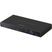 HDMIセレクター 4K60Hz HDMI×3ポート+USB-C×1ポート AC給電タイプ HDCP2.2対応 ブラック GH-HSWH4-BK