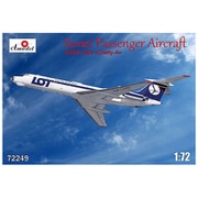 AM72249 1/72 ツポレフTu-134クラスティー旅客機LOT航空 [組立式プラスチックモデル]