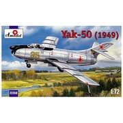 AM72250 1/72 ヤコブレフYak-50(1949年)試作ジェット迎撃機 [組立式プラスチックモデル]