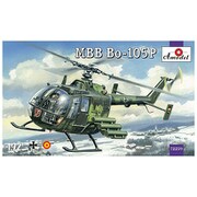 AM72259 1/72 MBBベルコウ Bo-105P軍用ヘリコプター [組立式プラスチックモデル]