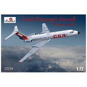 AM72278 1/72 ツポレフTu-134Aクラスティー旅客機CAS [組立式プラスチックモデル]