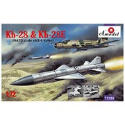 AM72288 1/72 Kh-28/28E対レーダーミサイル [組立式プラスチックモデル]