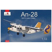 AM72313 1/72 アントノフAn-28小型輸送機ポーランド航空 [組立式プラスチックモデル]
