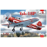 AM72318 1/72 ヤコブレフYak-18Pアクロバット機 [組立式プラスチックモデル]