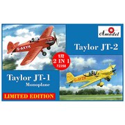 AM72358 1/72 テイラーJT-1単葉機 & テイラーティッチJT-2アクロバット機・セット1 [組立式プラスチックモデル]