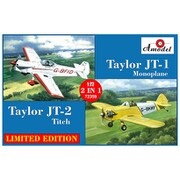 AM72359 1/72 テイラーJT-1単葉機 & テイラーティッチJT-2アクロバット機・セット2 [組立式プラスチックモデル]