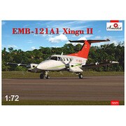 AM72371 1/72 エンブラエルEMB-121A1シングーII・小型旅客機 [組立式プラスチックモデル]