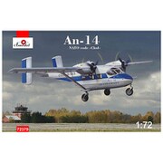 AM72379 1/72 アントノフAn-14プチョルカ双発輸送機・アエロフロート2 [組立式プラスチックモデル]