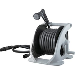 R320WS [大流量ホースリール オーロラWASH 内径15mm 長さ20m 洗車 清掃 黄砂対策 大掃除]