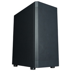 フルメッシュサイドパネル採用 120mmファン 6基搭載済み オールインワン ATX PCケース ブラック i4