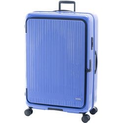 スーツケース MAXBOX 拡張タイプ 旅行日数目安：11泊以上 142L/拡張時156L 前輪ストッパー フロントオープン MX-8011-33W パンジーパープル