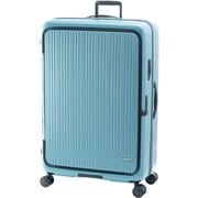 スーツケース MAXBOX 拡張タイプ 旅行日数目安:11泊以上 142L/拡張時156L 前輪ストッパー フロントオープン MX-8011-33W マットアッシュターコイズ