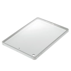 iPad 10.2インチ 第9/8/7世代（2021/2020/2019年モデル）用 衝撃吸収背面ケース GY TBC-IP1903GY