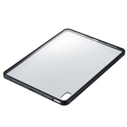 iPadAir 11インチ M2（2024）/iPad Air 10.9インチ 第5/4世代（2022/2020年）用 衝撃吸収背面ケース ブラック TBC-IPA2203BK