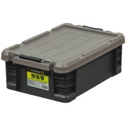 SPVコンテナ13 オリーブドラブ [収納ボックス 耐衝撃 収納ケース 幅29.5cm×奥行44.3cm×高さ15.9cm 日本製]