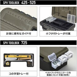 ヨドバシ.com - JEJアステージ SPVツールボックス725 オリーブ