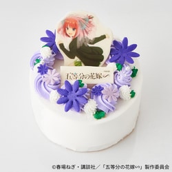 「五等分の花嫁∽」中野二乃 オリジナルケーキ