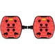 サイクル用ペダルTRAIL GRIP レッド 00024648 10366-00024648