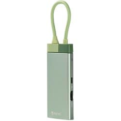 1to5 ケーブル収納可能USB-Cドッキングステーション グリーン