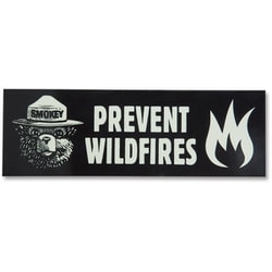 11183001000003 [PREVENT WILD FIREステッカー]