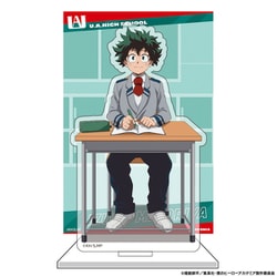 僕のヒーローアカデミア 背景ポストカード付アクリルスタンド 学べ！授業 （緑谷出久） [キャラクターグッズ]