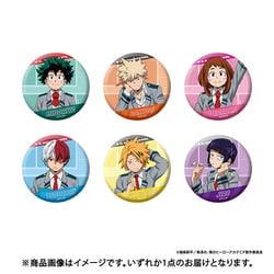 僕のヒーローアカデミア トレーディング缶バッジ 学べ！授業 1個 [コレクショントイ]
