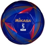 サッカーボール FT529D-NB 紺 5号 練習球 [サッカーボール]