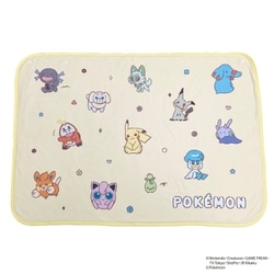 ポケットモンスター やわらかシープ ひざ掛け ポケモン MR-2332 YE [キャラクターグッズ]