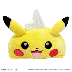 ポケットモンスター ティッシュカバー ピカチュウ YE17 [キャラクターグッズ]