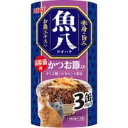 いなば 魚八3缶 高齢猫用 かつお節入り 160g×3缶 [キャットフード 缶詰 かつお節 シニア]