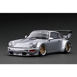 イグニションRWB930 シルバーミニカー 1/18 Ignition Model 1/18 Porsche RWB 930 Silver RAUH Welt Begriff