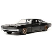 JADA32614 1/24 F&F9 1968 ダッジ チャージャー ワイドボディ ブラック ドミニク [ダイキャストミニカー]
