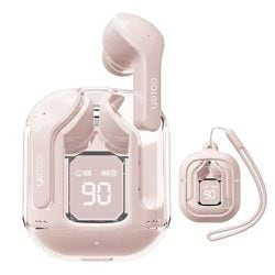 完全ワイヤレスイヤホン calon Bluetooth対応 スモーキーピンク RTWS06SPK