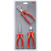 003130BKV03 [KNIPEX 絶縁工具3点セット（ワイヤーストリッパー・ニッパー・ペンチ）]