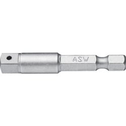 003305 [エーエスダブリュー インパクト用アダプター ソケット差込角3/8（9.5mm）]