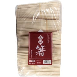 シモジマ アスペン元禄箸 裸 500本入り 004636301