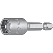 062043 [エーエスダブリュー 磁石付きソケットビット 差込角6.35x対辺5.5mm 全長50mm]