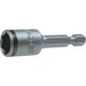 062085 [エーエスダブリュー スプリングピン式ソケットビット 差込角6.35x対辺10.0mm 全長50mm]