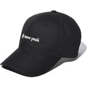 ロゴキャップ SnowPeak LogoCap SPE-AC-23AU001 BK ブラック サイズ2 [キャップ]