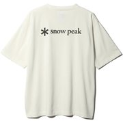 SP Back Printed Logo T shirt SPE-TS-23AU002 WH Mサイズ [アウトドア カットソー メンズ]
