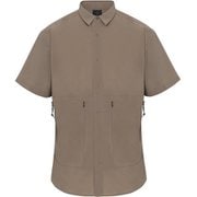 ショートスリーブベンチレーションシャツ S/S Ventilation Shirt 011056 G61 グレージュ XLサイズ [アウトドア シャツ メンズ]