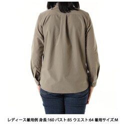 AXESQUIN アクシーズクイン L/Sベンチレーションシャツ ウィメンズ S AXESQUIN アクシーズクイン L/Sベンチレーションシャツ メンズ