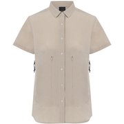 ウィメンズショートスリーブベンチレーションシャツ Women's S/S Ventilation Shirt 011058 S07 サンド XLサイズ [アウトドア シャツ レディース]