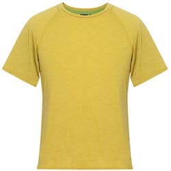 ウールｘテンセルショートスリーブティー メンズ カットソー ゴールデンオリーブ Mサイズ 011061